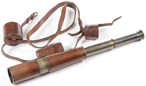 EXCELLENT BRITISH WWI SPOTTER TELESCOPE 1918