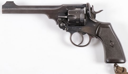 WW1 BRITISH WEBLY MARK VI .45 REVOLVER