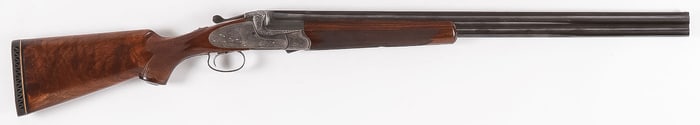 FANCY ENGRAVED H. BARELLA OVER UNDER SHOTGUN