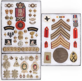 GREAT BRITISH MILITARY INSIGNIA GROUP C.1880-1945