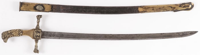 FRENCH IMPERIAL GUARD STYLE SAPPER'S SABER