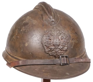 SCARCE IMPERIAL RUSSIAN M15 (ADRIAN) HELMET