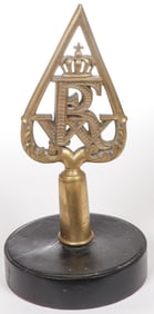 GOOD PRUSSIAN FLAGPOLE FINIAL