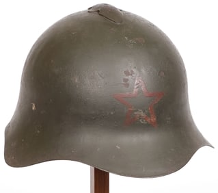 NAMED RUSSIAN WWII M36 HELMET