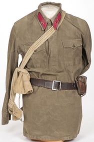 RUSSIAN SUMMER M1935 TUNIC, BACKPACK & BELT
