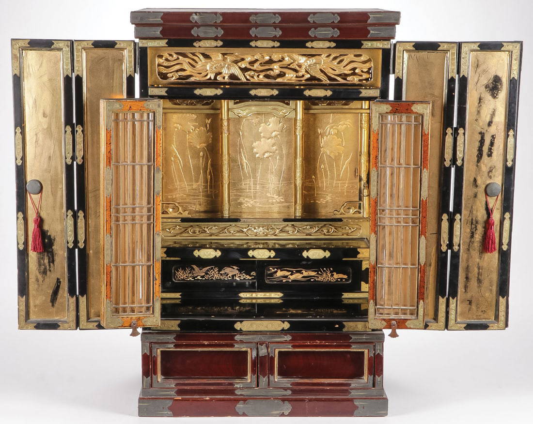 ORNATE JAPANESE ZUSHI SHRINE, MEIJI