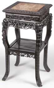 GOOD ANTIQUE CHINESE EXPORT CARVED STAND