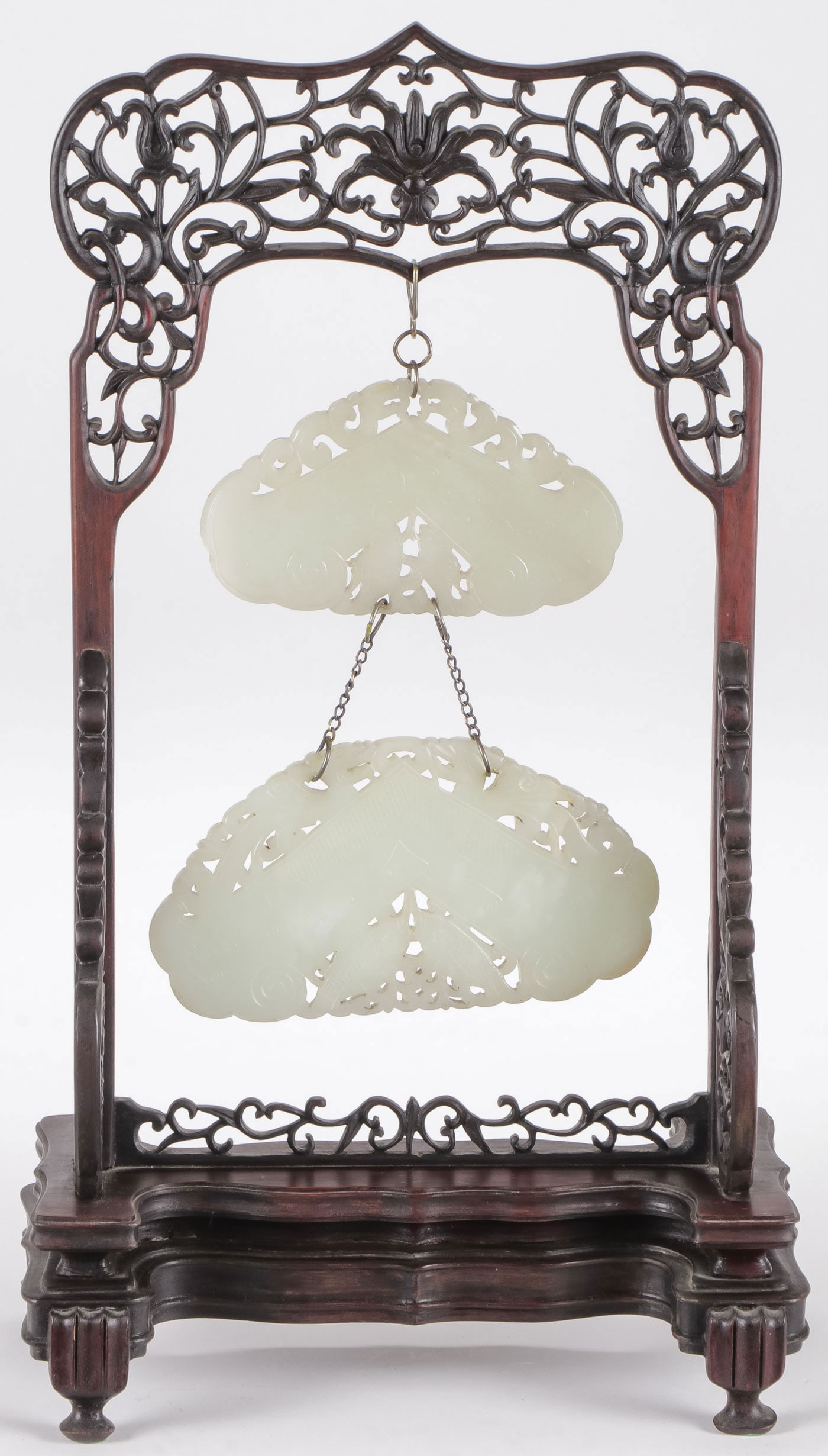 PAIR OF GOOD CHINESE JADE CHIMES (1 of 6)