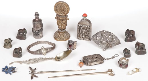 GOOD ASIAN SILVER & MIXED METALS GROUP