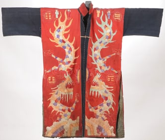 CHINESE YAO SHAMAN/ PRIEST DRAGON ROBE
