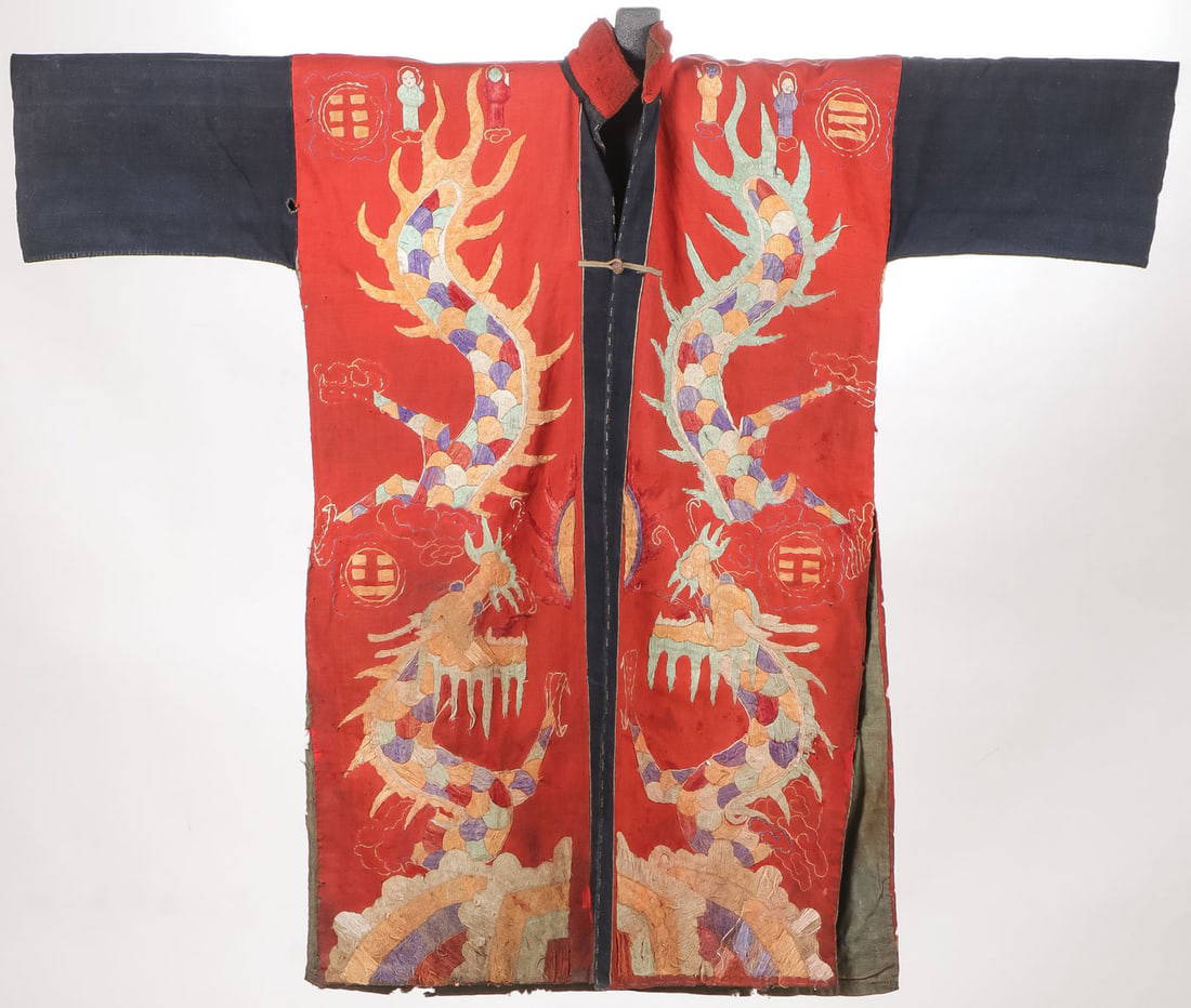 CHINESE YAO SHAMAN/ PRIEST DRAGON ROBE