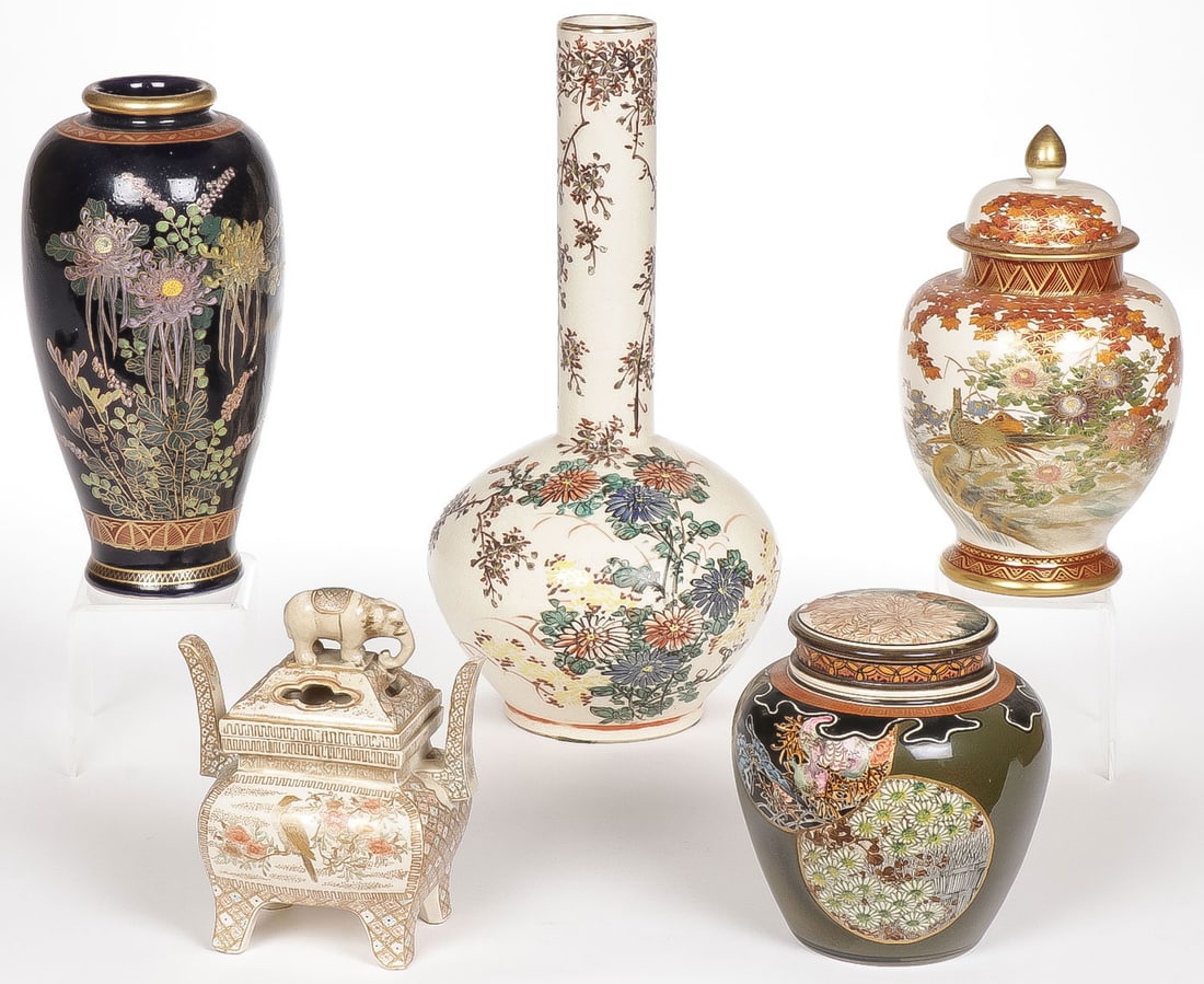 5 PCS JAPANESE SATSUMA (1 of 13)