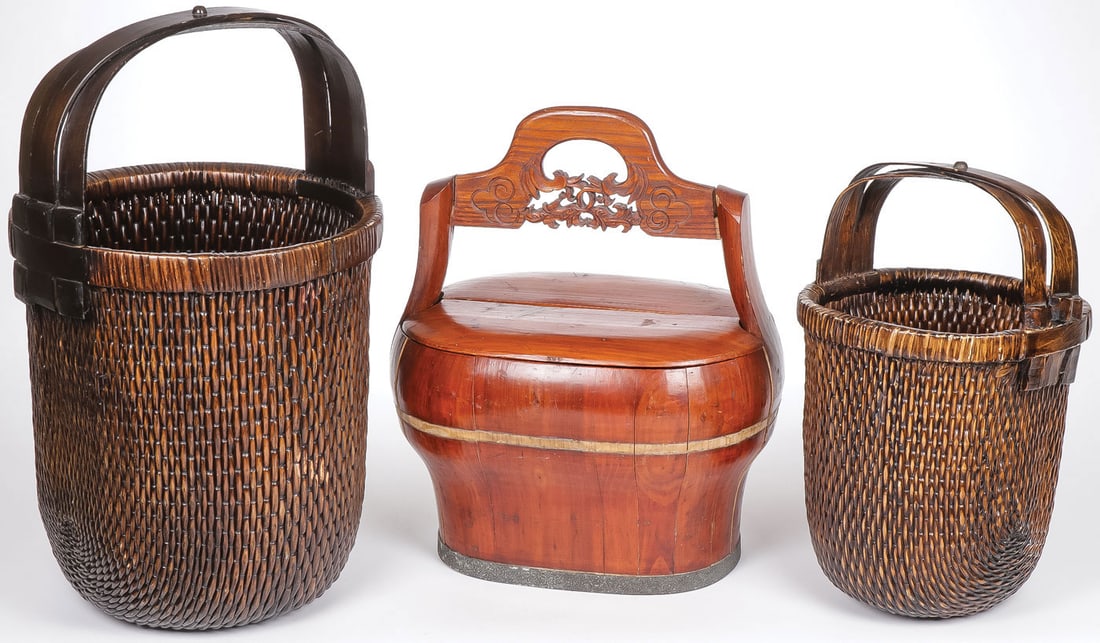 THREE LARGE CHINESE BASKETS (1 of 1)