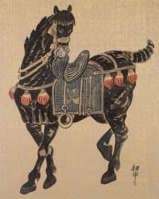 JAPANESE HASEGAWA SCHOOL PAINTING, 20TH C