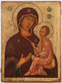 VERY FINE LARGE RUSSIAN CHURCH SIZE ICON