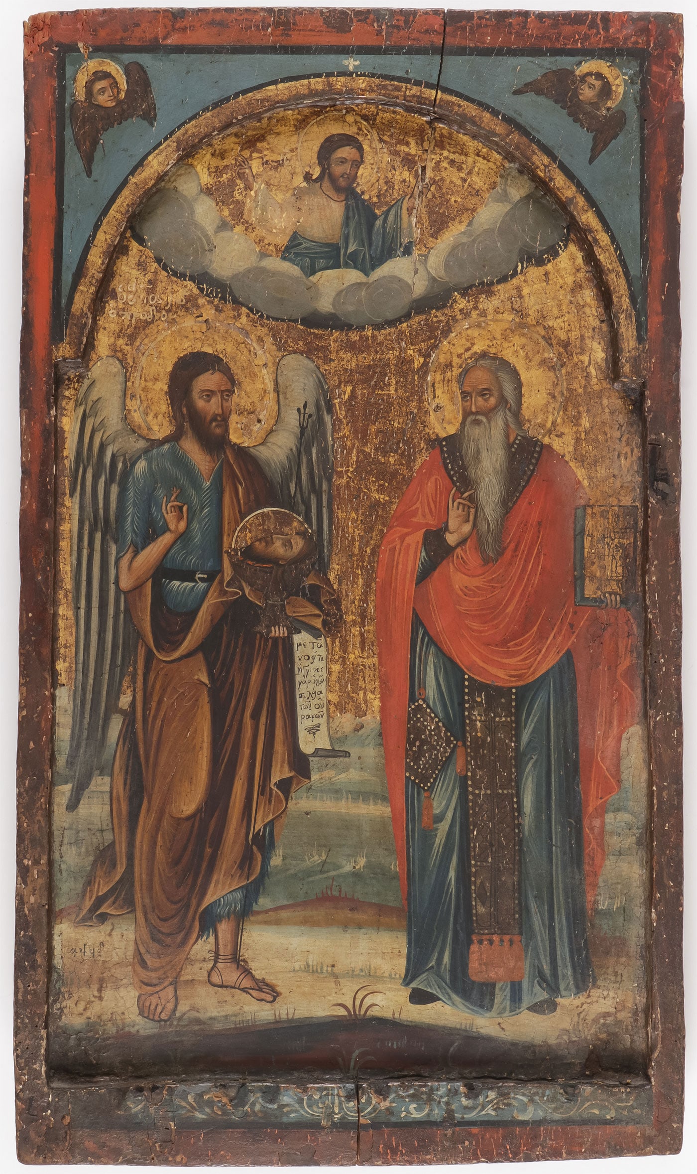 A LARGE GREEK ICON, 18TH CENTURY (1 of 2)
