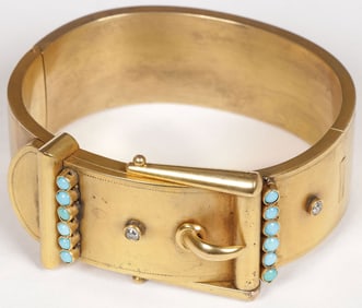 FABERGÉ GOLD & JEWELED BRACELET