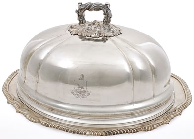 SHEFFIELD SILVER PLATE MEAT DOME