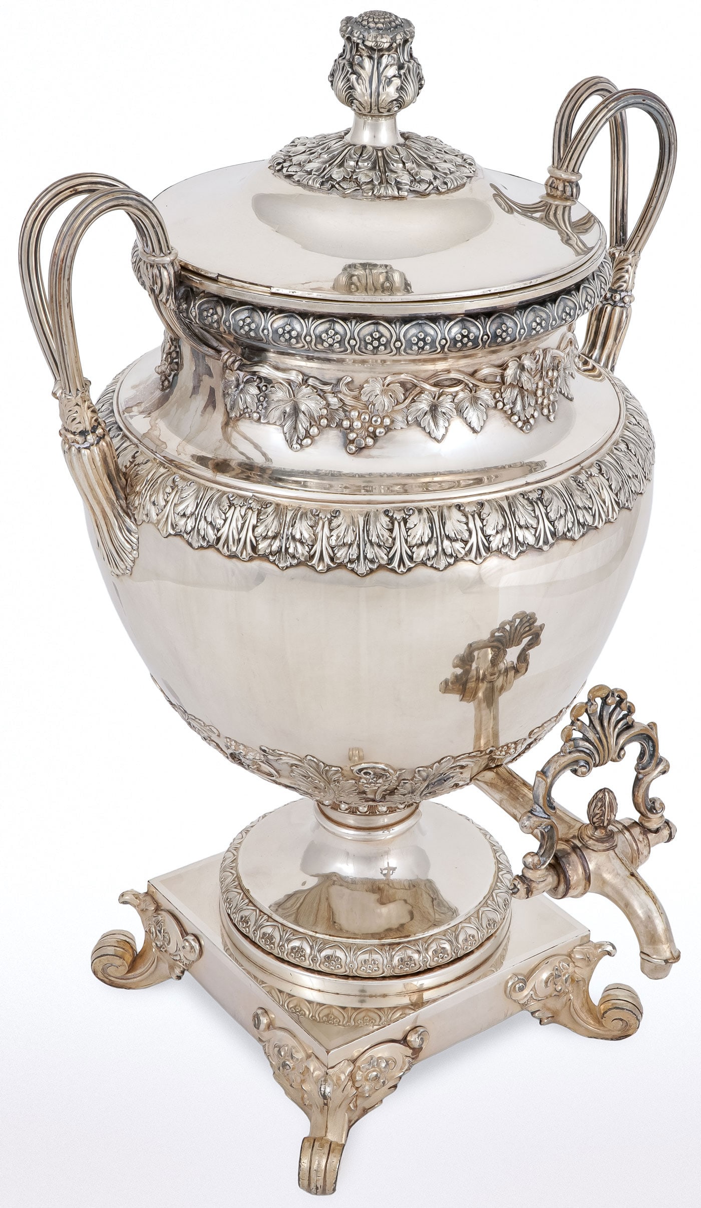 GEORGIAN ENGLISH HOT WATER URN/SAMOVAR (1 of 3)
