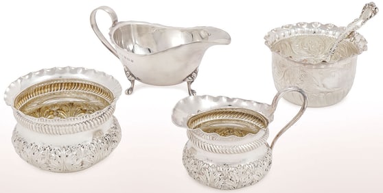GROUP OF STERLING SILVER TABLEWARES