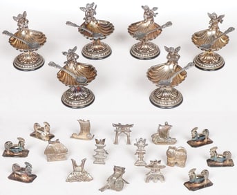 STERLING SILVER DECORATIVE TABLEWARES