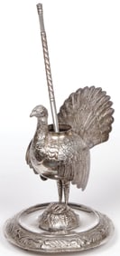 SPANISH COLONIAL STYLE BIRD FORM MATE CUP