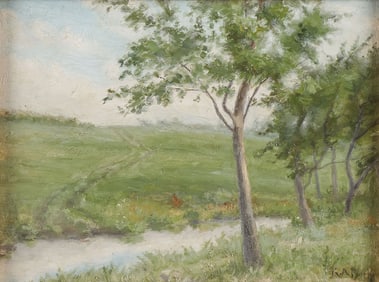 BEAUTIFUL KARL A. BUEHR SIGNED LANDSCAPE