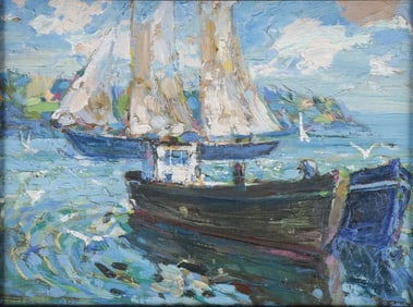 GREAT ROCKPORT PAINTING