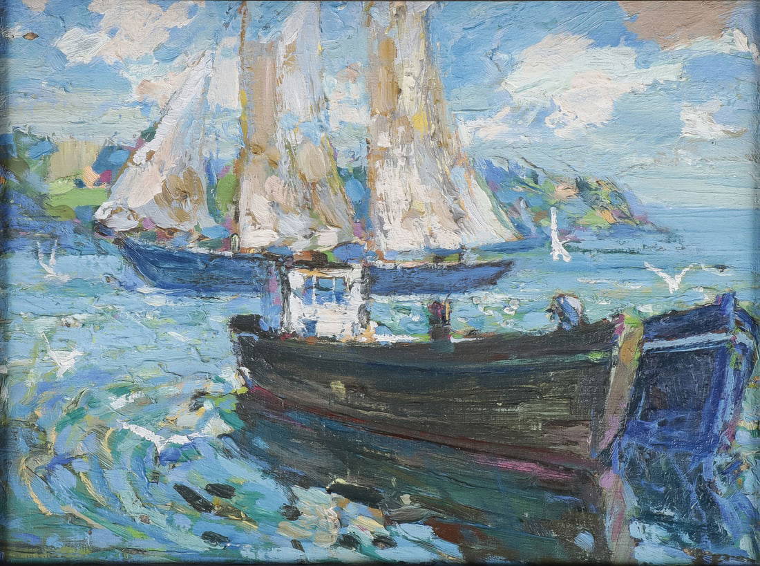 GREAT ROCKPORT PAINTING