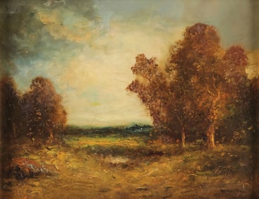 SIGNED TONALIST LANDSCAPE