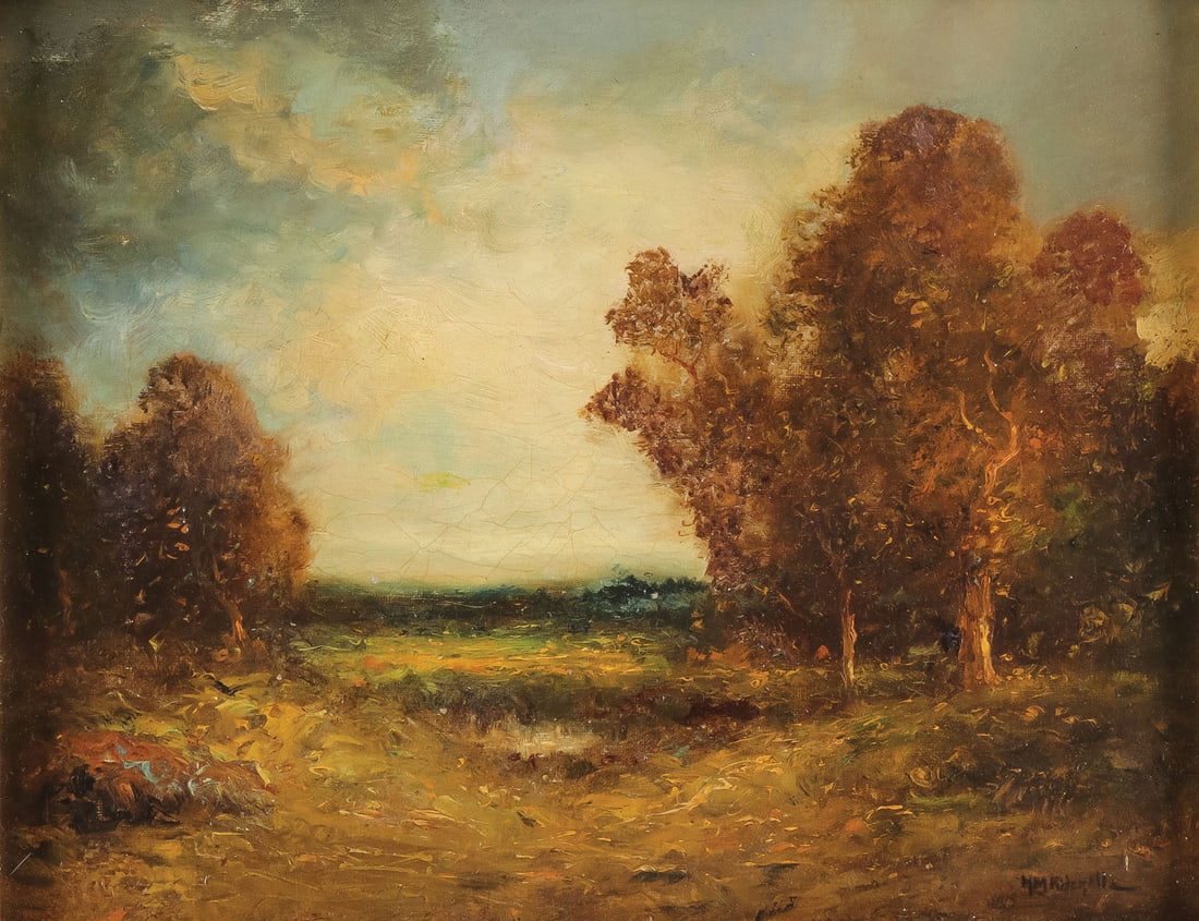 SIGNED TONALIST LANDSCAPE (1 of 4)