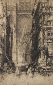 SIGNED ENGLISH ETCHING