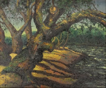 SIGNED REGIONALIST LANDSCAPE