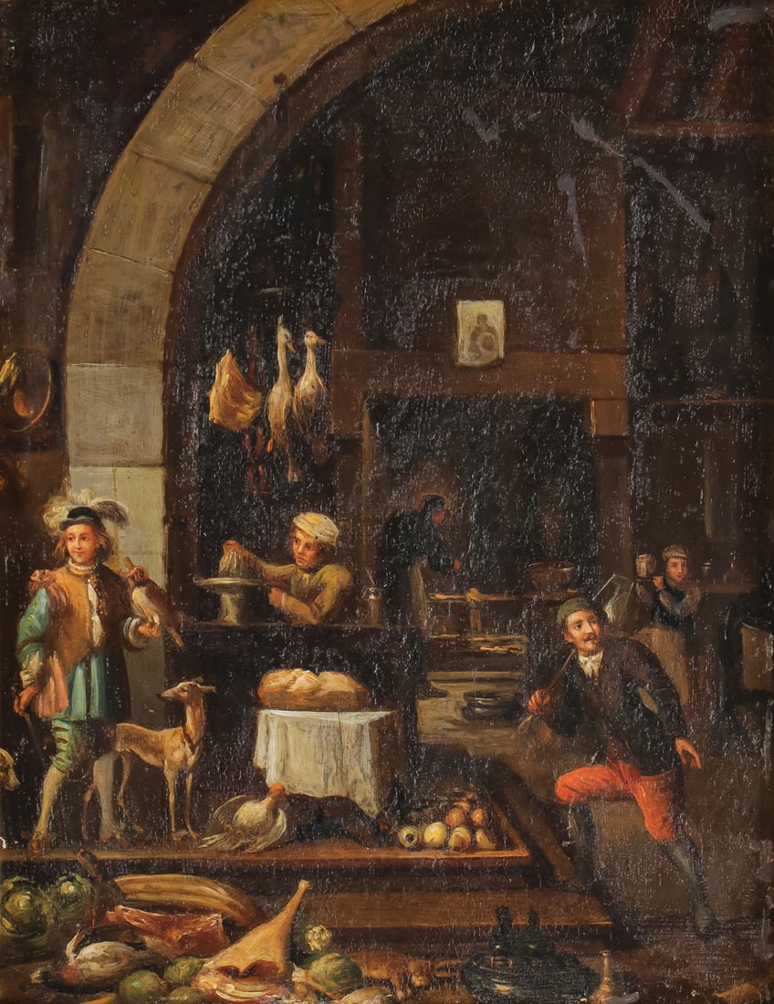 OIL ON COPPER OLD MASTER PAINTING (1 of 4)