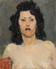 1940'S EXPRESSIONISTIC NUDE