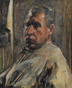 SIGNED RHENISH SECESSIONIST PAINTING, 1929