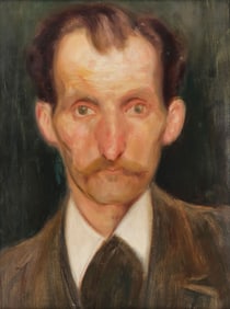 MUNICH SCHOOL PORTRAIT, C. 1900