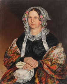 SIGNED AND DATED PORTRAIT, 1846