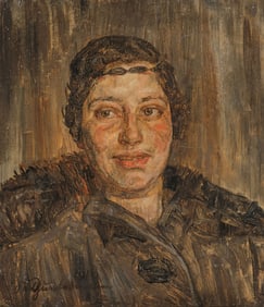 SIGNED & DATED DOUBLE-SIDED PORTRAIT