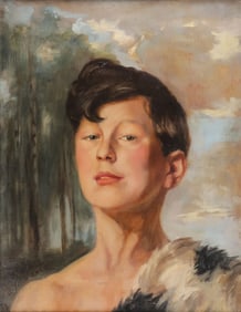 SIGNED VIENNESE SUCCESSIONIST PAINTING