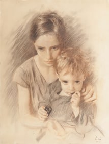 SENSITIVE EUROPEAN PAINTING