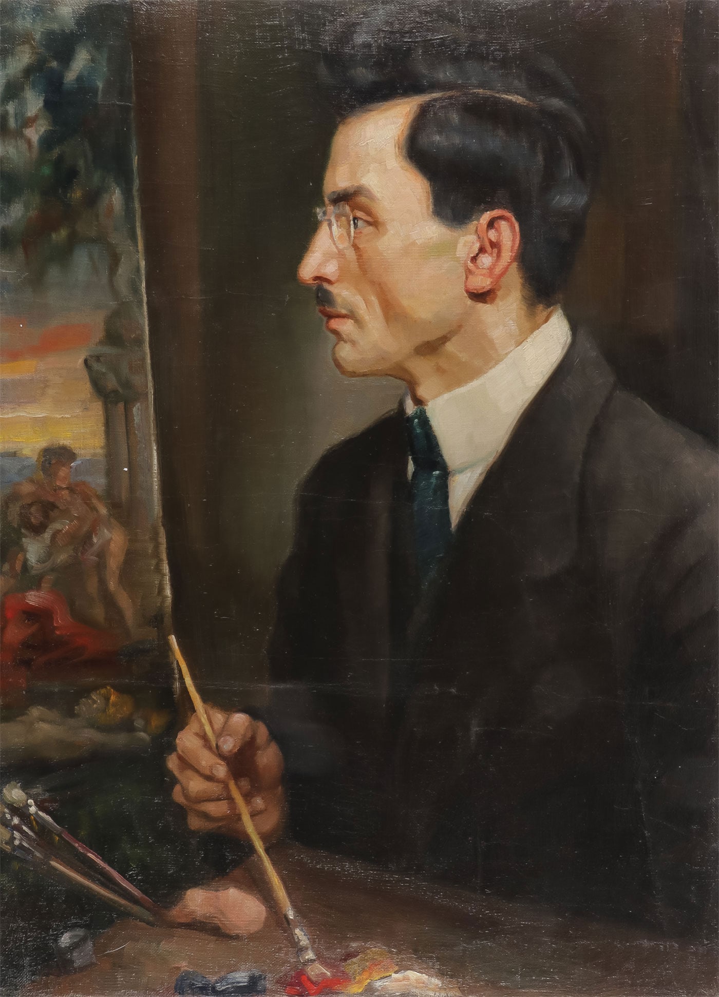 ARTIST'S SELF-PORTRAIT, C. 1920 (1 of 2)