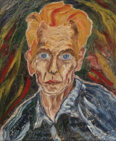 INTERESTING MODERNIST PORTRAIT, 1960