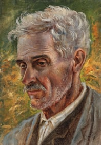 VIENNESE SUCCESSIONIST SIGNED PORTRAIT