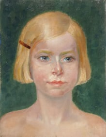 CHARMING EUROPEAN PAINTING, C. 1940