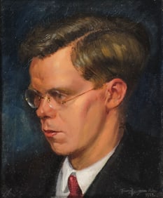 SIGNED AND DATED PORTRAIT, MUNICH, 1932