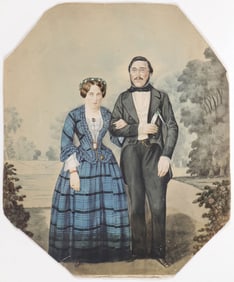 19TH CENTURY WEDDING PAINTING