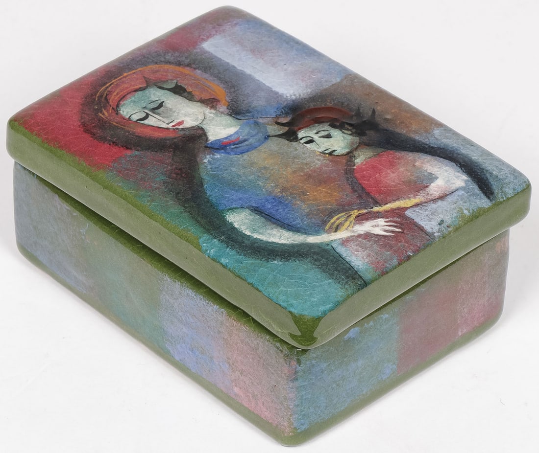 POLIA PILLIN CERAMIC COVERED BOX (1 of 3)