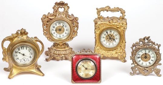 MINIATURE AND NOVELTY CLOCK GROUP