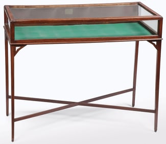 GEORGIAN BIJOUTERIE CASE, 19TH C